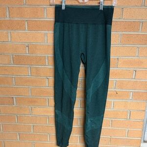 PINK Victoria's Secret Dark Green Seamless Leggings